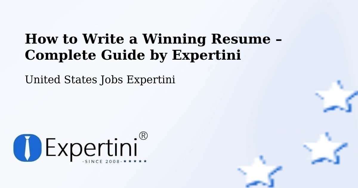 Resume Writing Guide for Job Seekers – Summit County - Summit County, United States Jobs Expertini